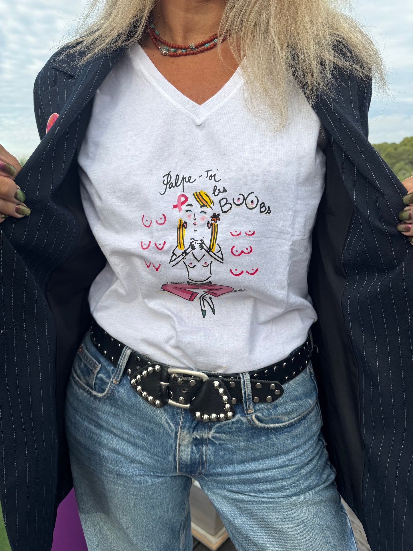 TEE SHIRT OCTOBRE ROSE