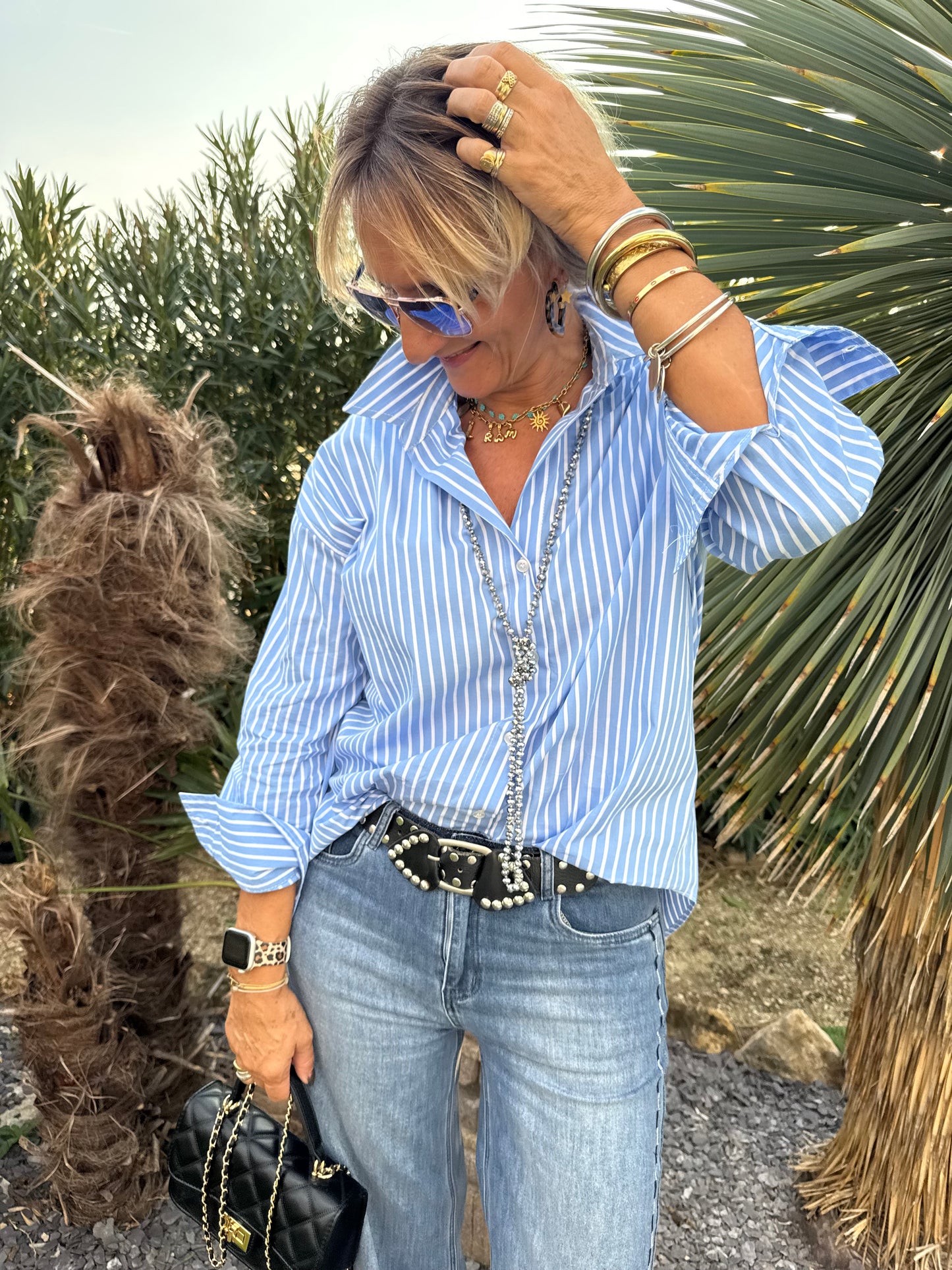 Chemise Rayure Bleue
