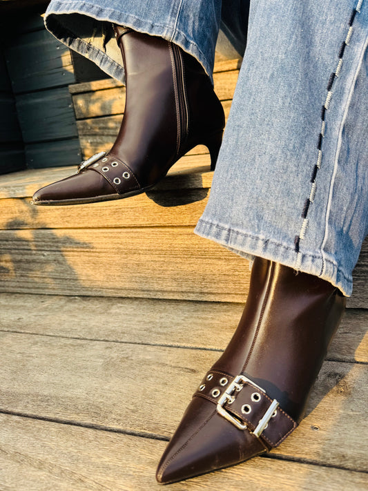 Bottines Chocolat