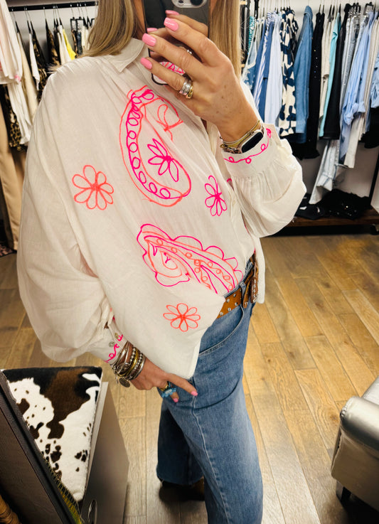 Blouse FLOWER