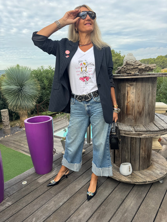 TEE SHIRT OCTOBRE ROSE