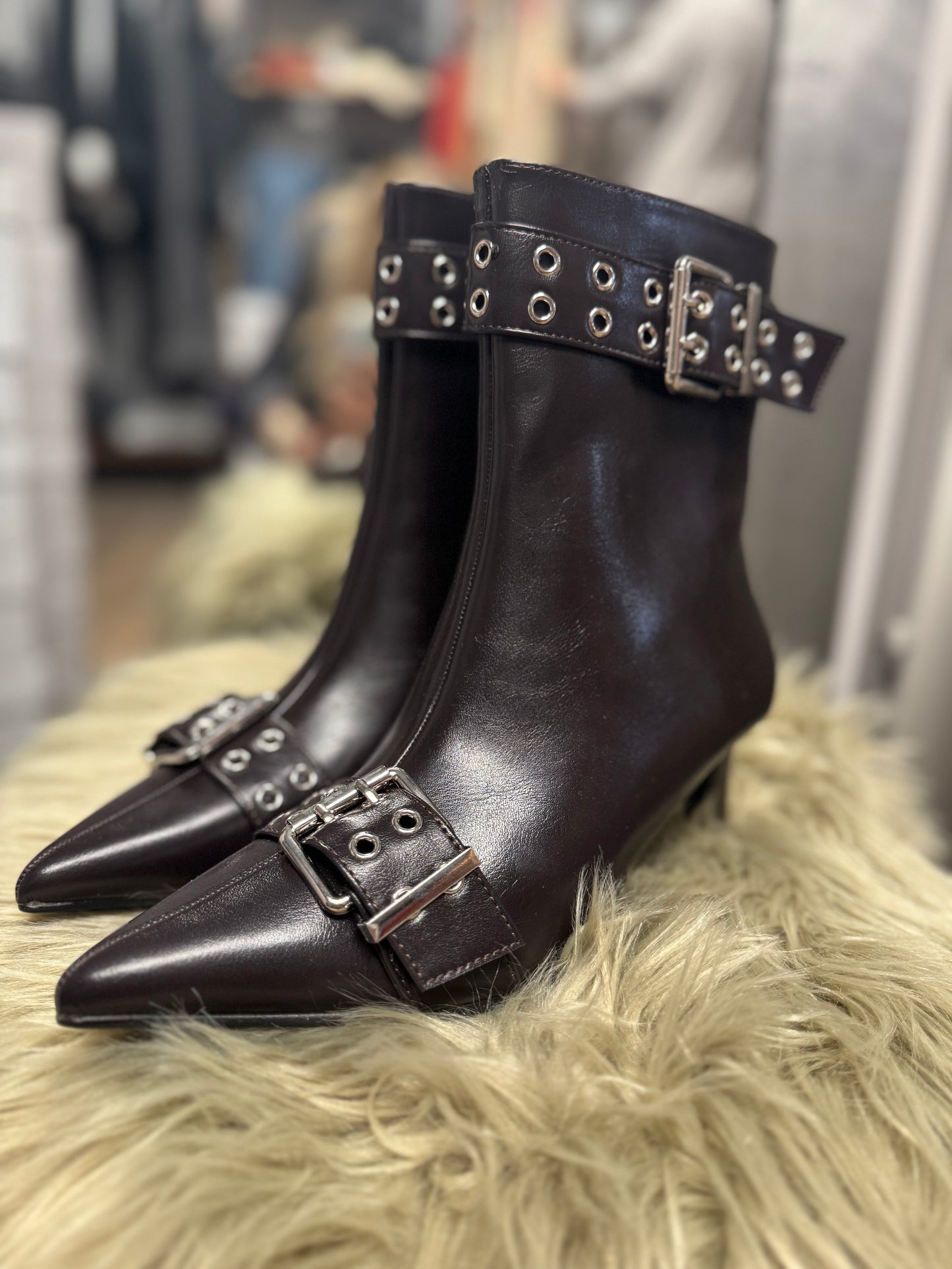 Bottines Chocolat